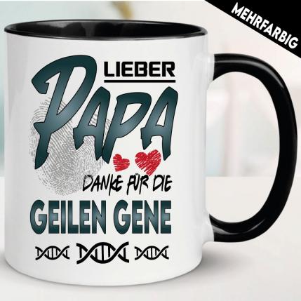 Tasse Danke Papa für die geilen Gene