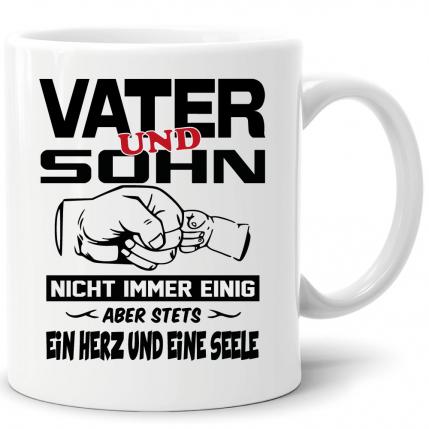 Tasse Papa und Sohn