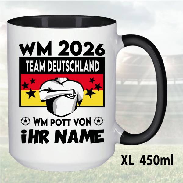 XL Schwarz 450ml