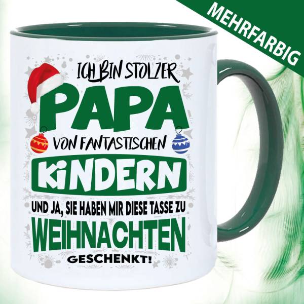 Tasse-Weihnachten-Weihnachtstasse-Papa-fantastische-Kinder