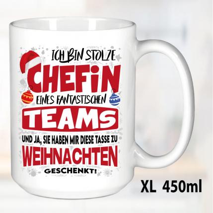 Weihnachten Stolze Chefin
