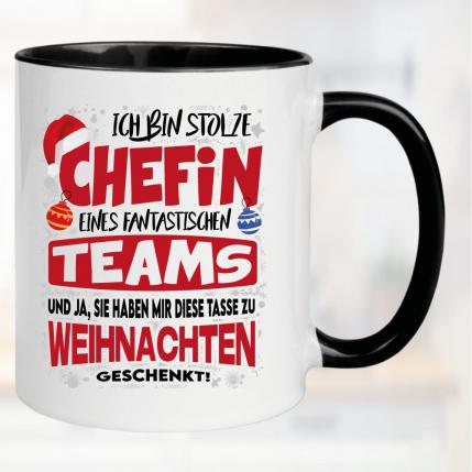 Weihnachten Stolze Chefin