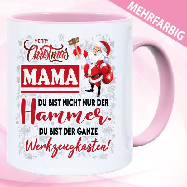 Tasse-Weihnachten-Weihnachtstasse-Mama-ist-der-Hammer
