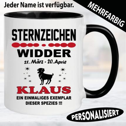 Widder Sternzeichen Tasse