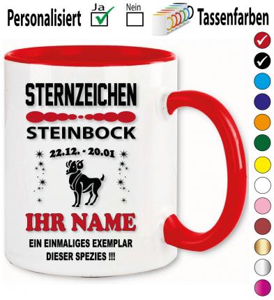 Steinbock Tasse