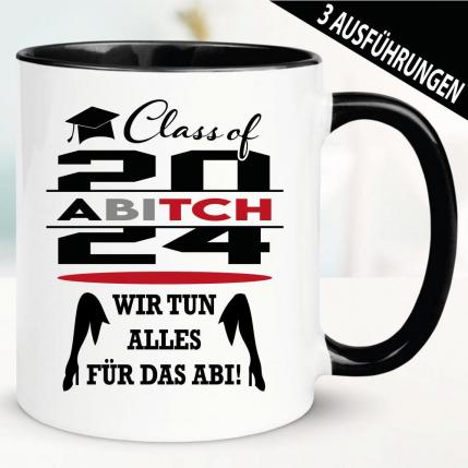 Becher Schwarz Abitur - Bitch