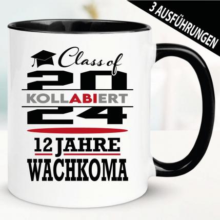 Becher Schwarz Abitur - Kollabiert