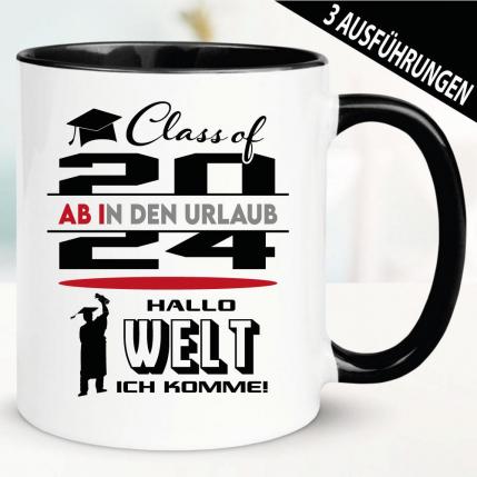 Becher Schwarz Abitur - Urlaub