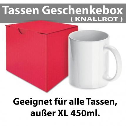 Rote Geschenkebox