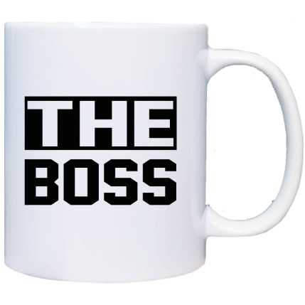 2 Tassen Boss und Real Boss