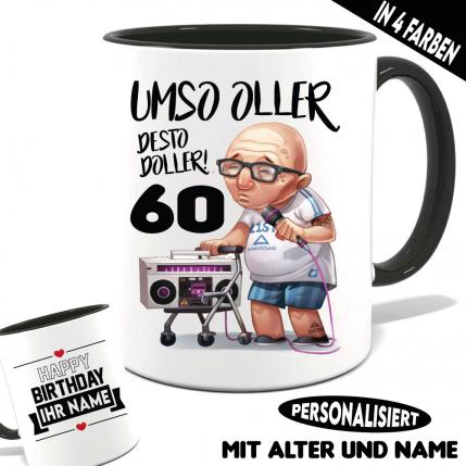 Geburtstagstasse Umso Oller