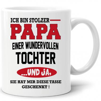 Tasse zum Vatertag