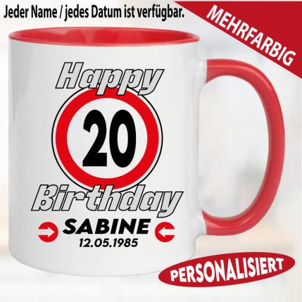 Verkehrsschild 20