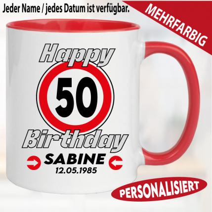 tasse-50-jahre-geburtstag-verkehrsschild alter name datum