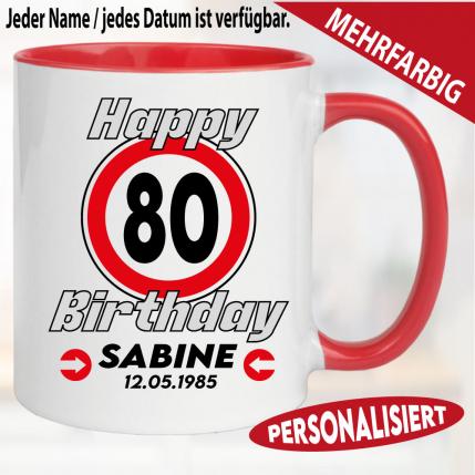 Verkehrsschild 80