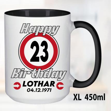 XL Schwarz 450ml