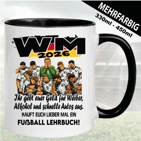 Tasse Deutschland Looser Fußball WM 2026