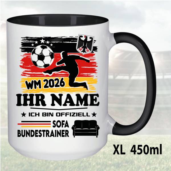 XL Schwarz 450ml