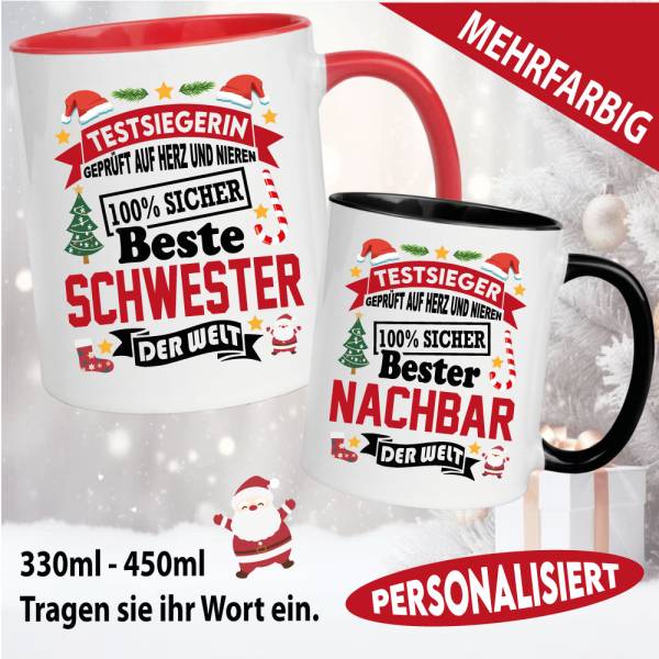 Weihnachtstasse-Familie-Beruf-Name-Personalisiert
