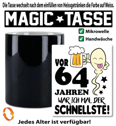 Zaubertasse Der Schnellste zum Geburtstag