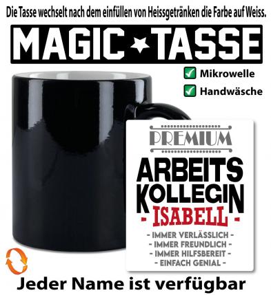 Zaubertasse Arbeitskollegin