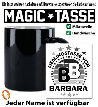 Zauber/ Magic Tasse mit Name Personalisiert Lieblingstasse