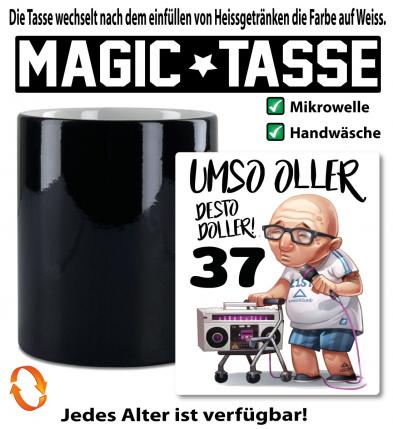 Zaubertasse Oller Doller zum Geburtstag