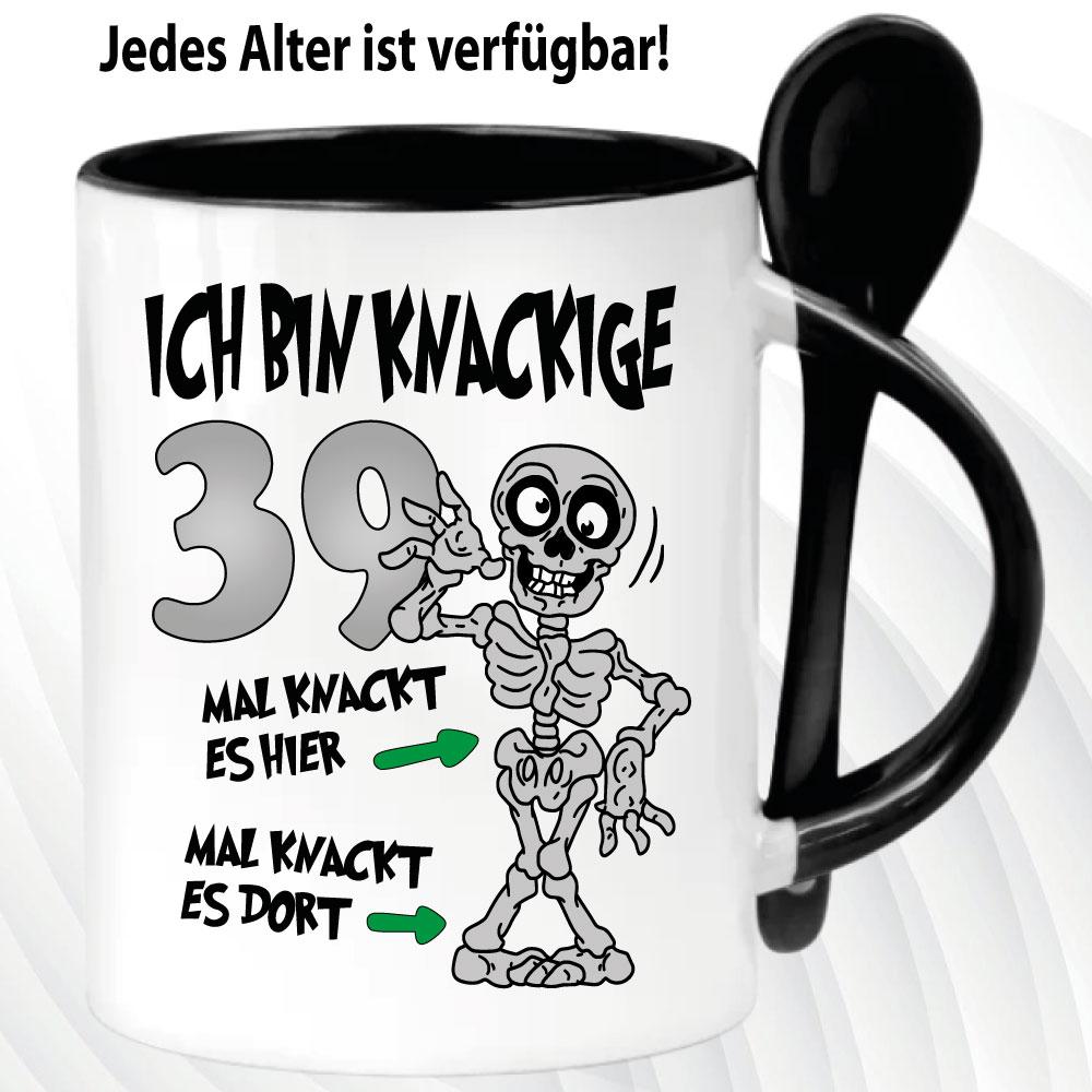 Geburtstagstasse Knackige Jahre