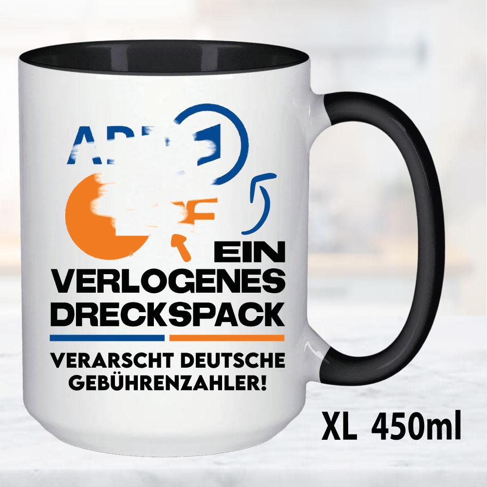 XL Schwarz 450ml