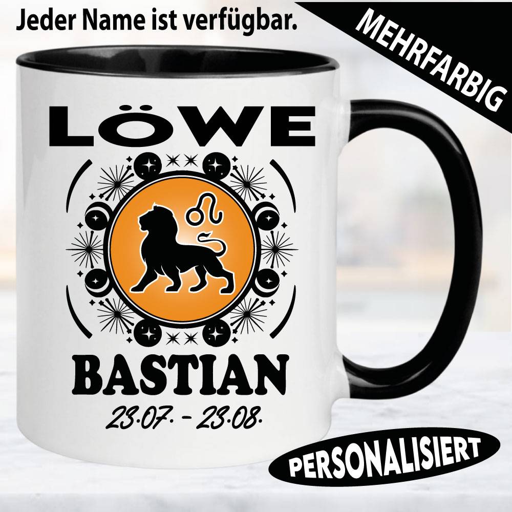 Tasse-Astrologie-Sternzeichen-Löwe-Personalisiert-Name-Geburtstag
