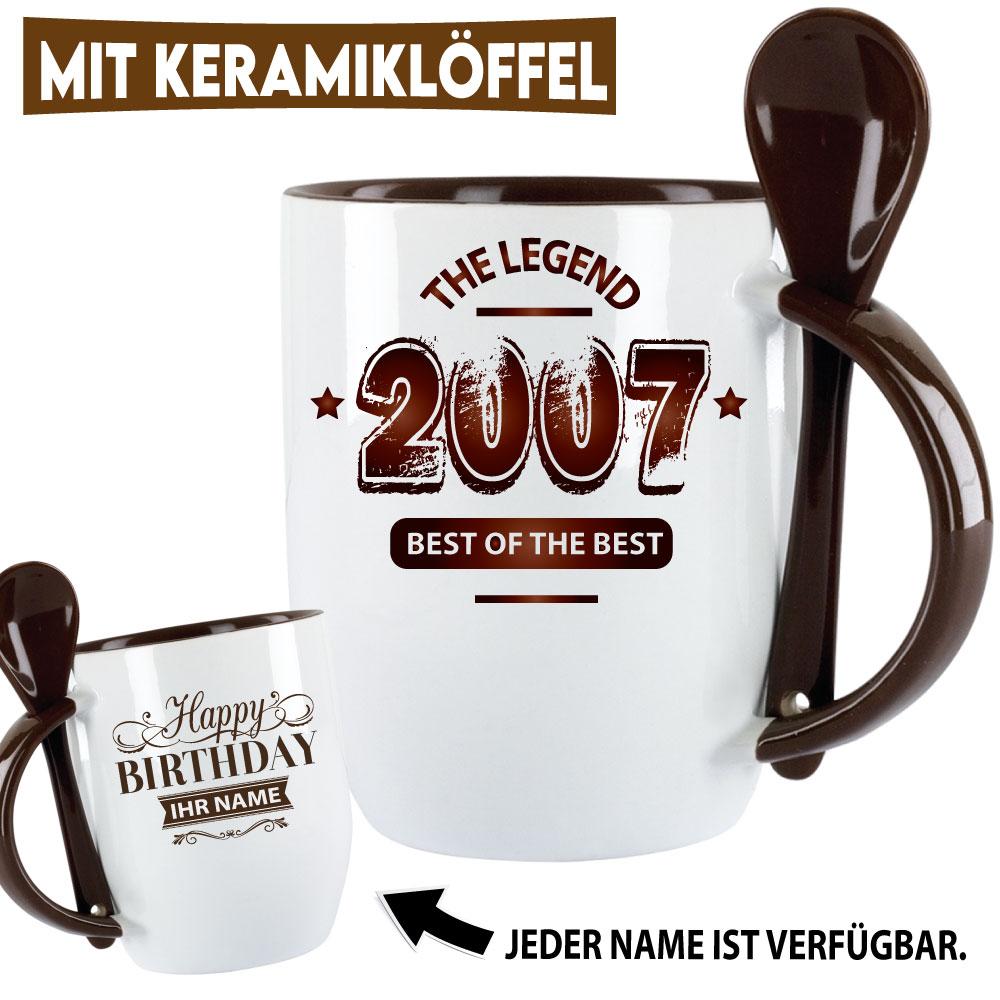 Tasse zum Geburtstag Limited Grunge 18