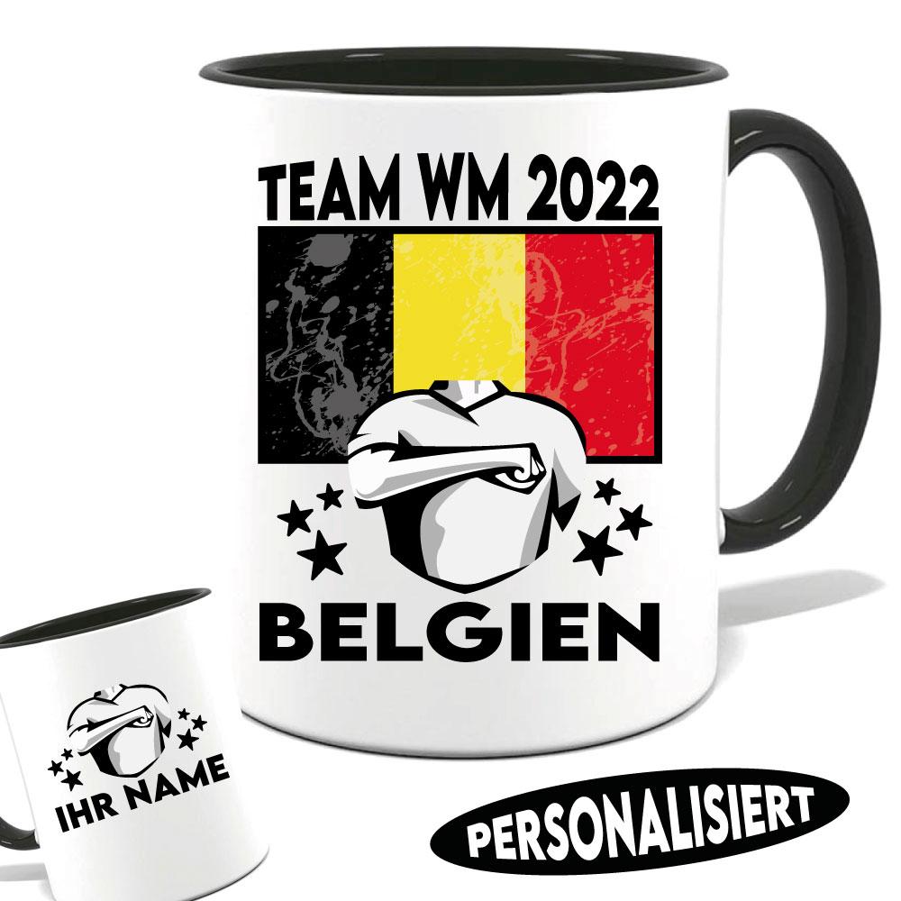 Belgien - Tasse zur Fußballweltmeisterschaft 2022