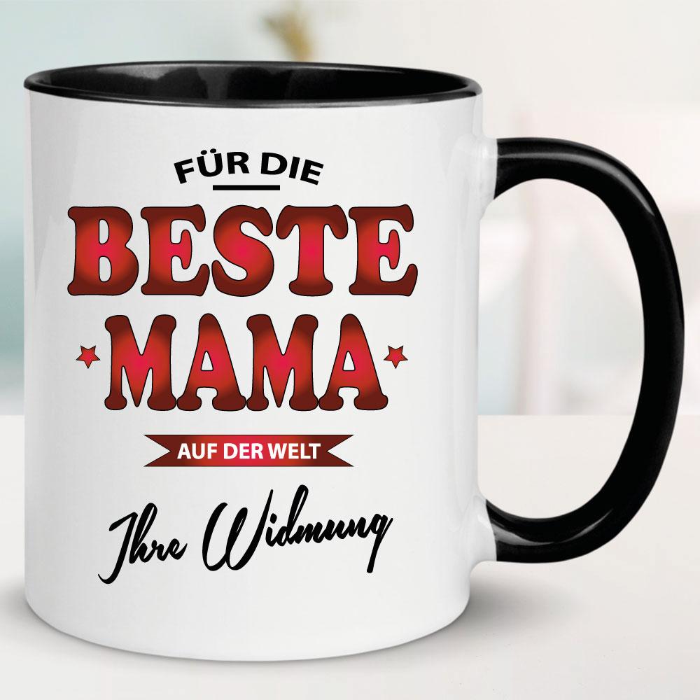 Beste Mama mit Widmung