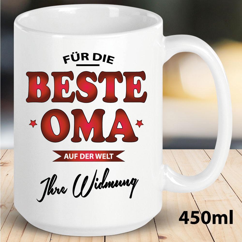 Beste Oma mit Widmung