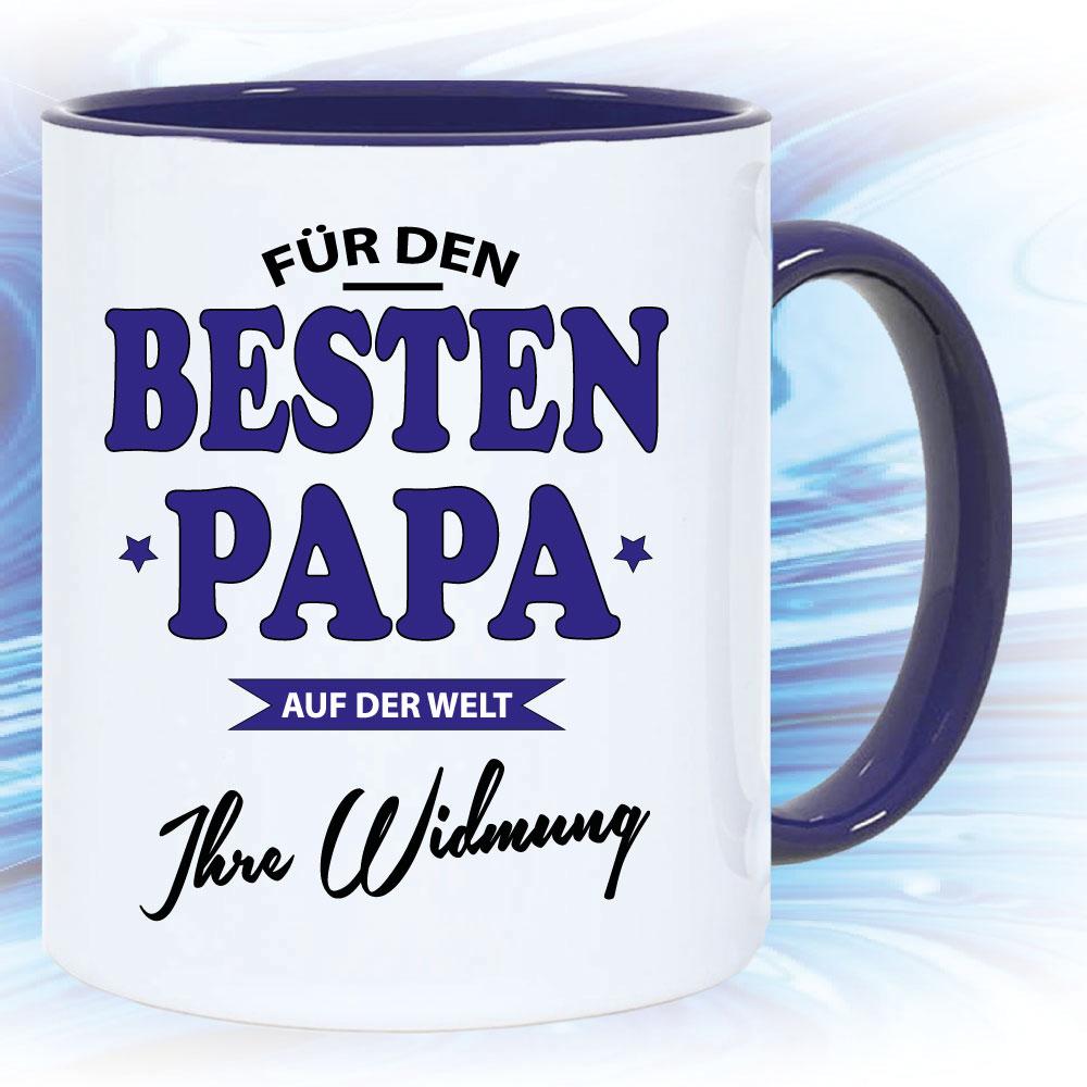 Bester Papa mit Widmung