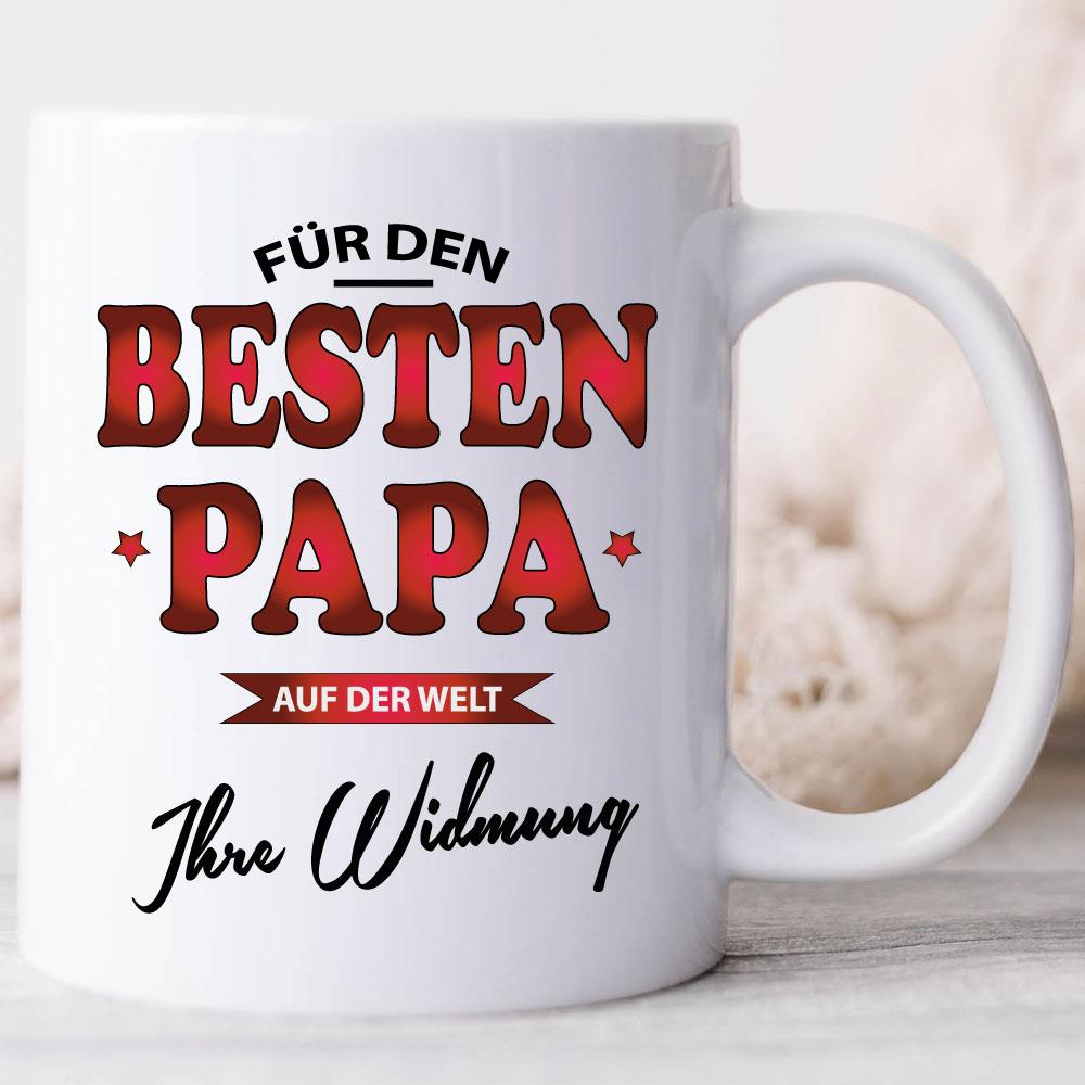 Bester Papa mit Widmung