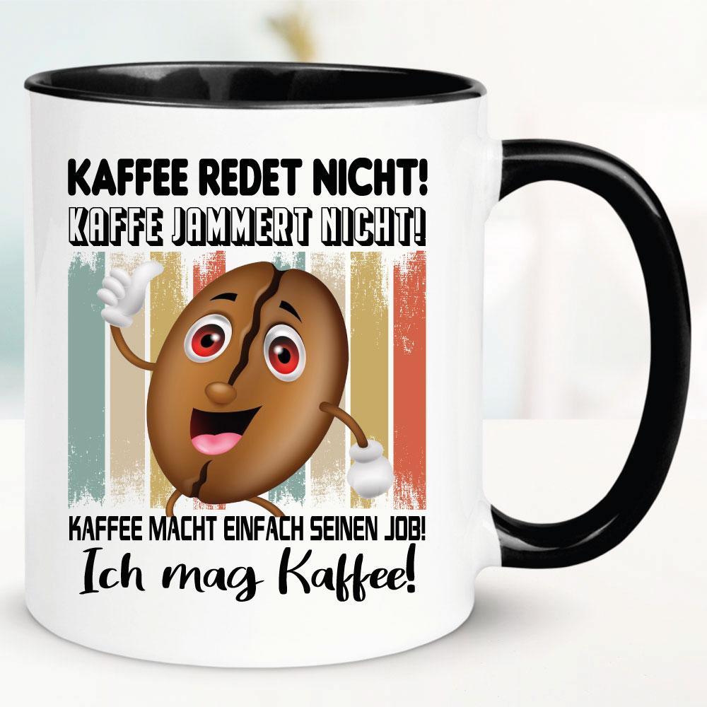 Lustige Sprüche Tasse für Büro und Arbeit: Ich mag Kaffee