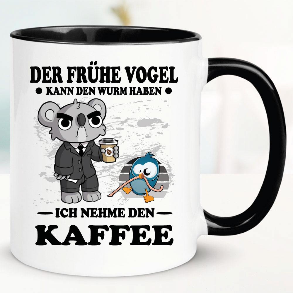 Lustige Sprüche Tasse für Büro und Arbeit: Ich nehme Kaffee