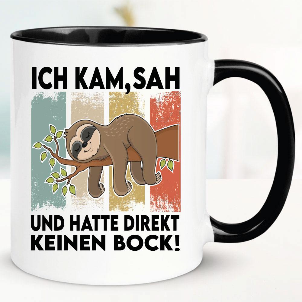 Lustige Sprüche Tasse für Büro und Arbeit: Kein Bock