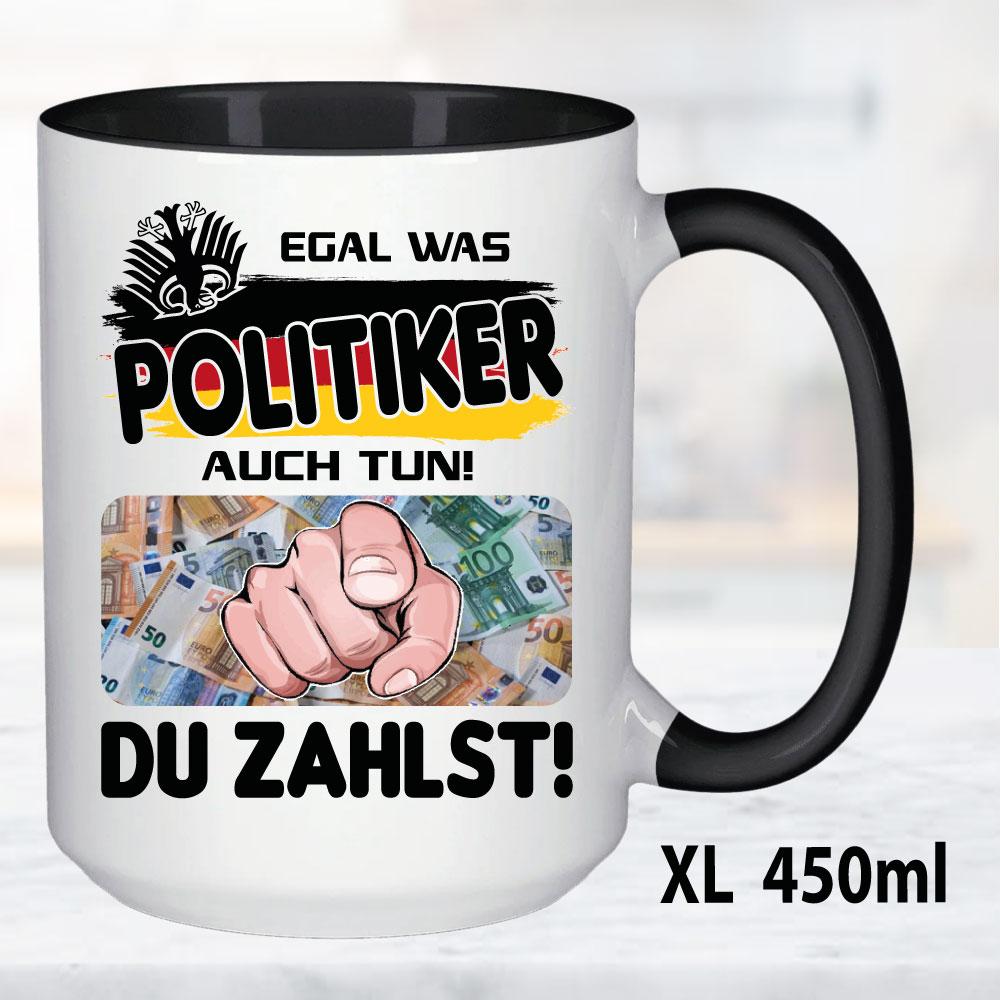 XL Schwarz 450ml