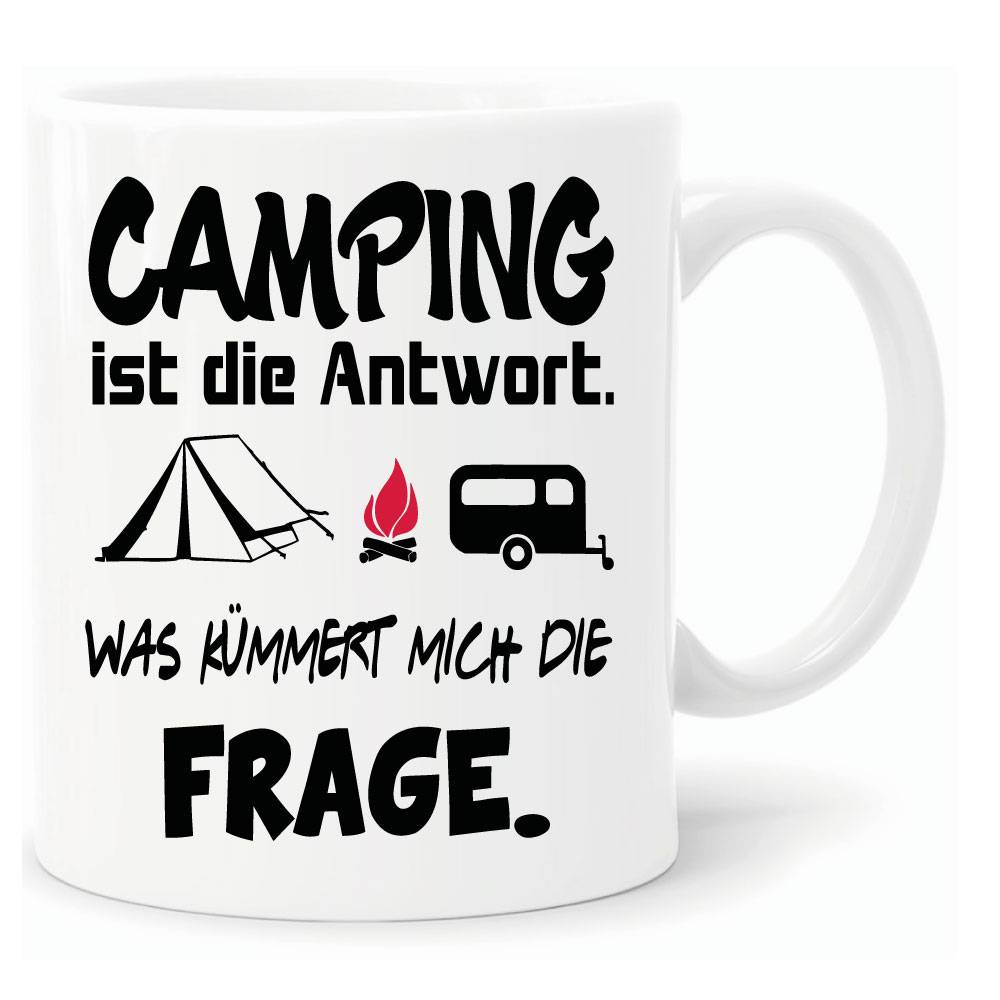 Camping ist die Antwort