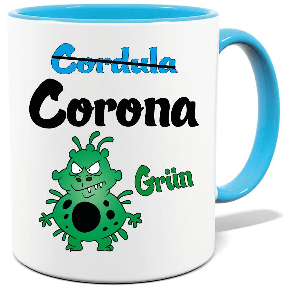 Corona Tasse in 8 Farben * Corona Grün