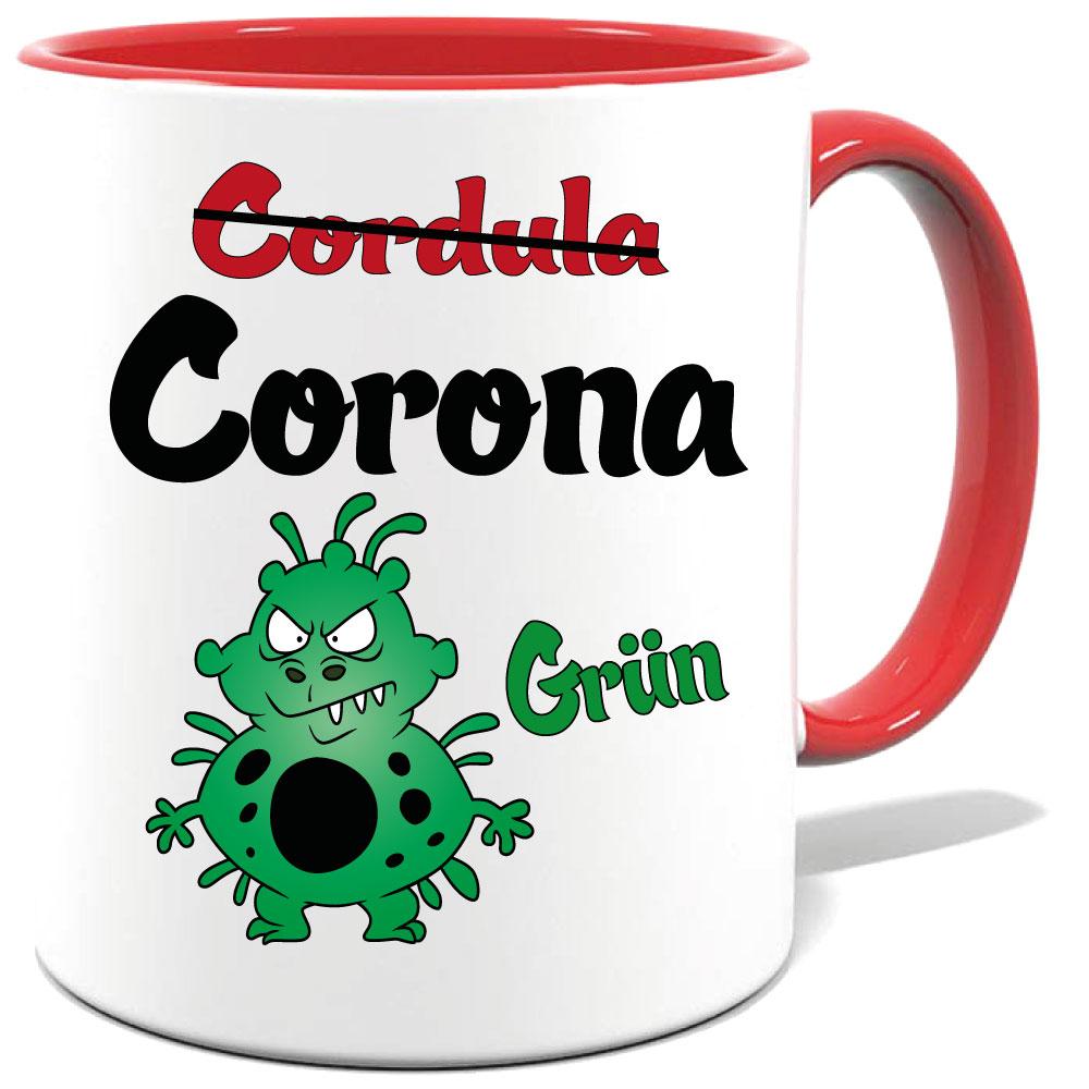 Corona Tasse in 8 Farben * Corona Grün