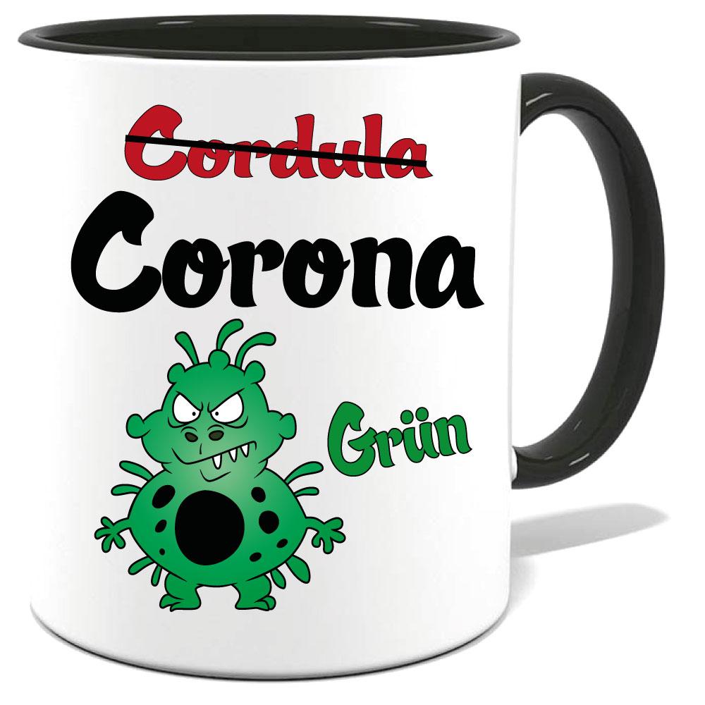 Corona Tasse in 8 Farben * Corona Grün