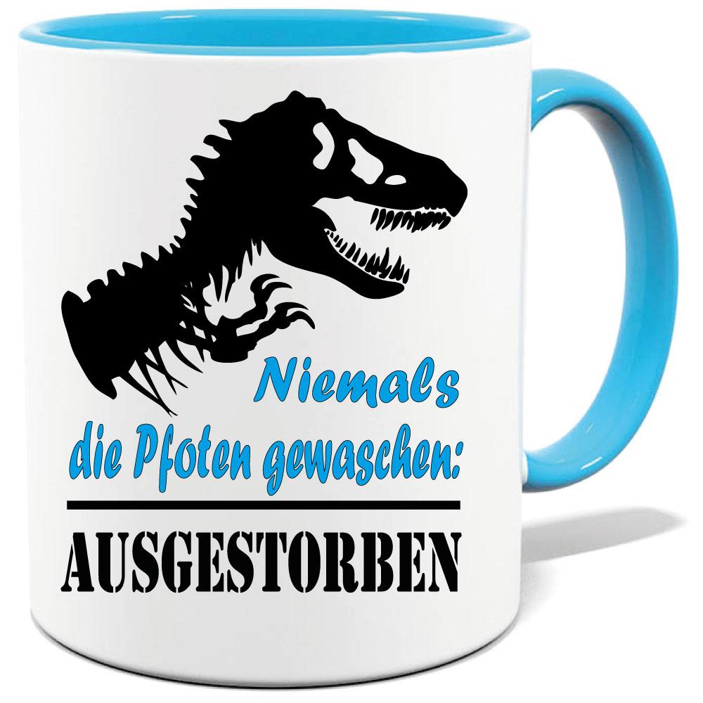 Corona Tasse in 8 Farben * Dinosaurier