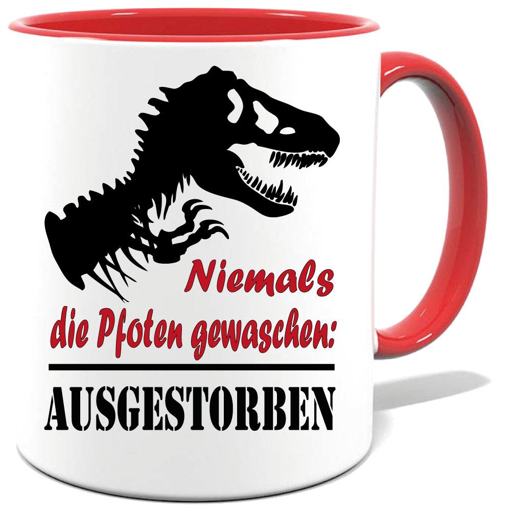 Corona Tasse in 8 Farben * Dinosaurier