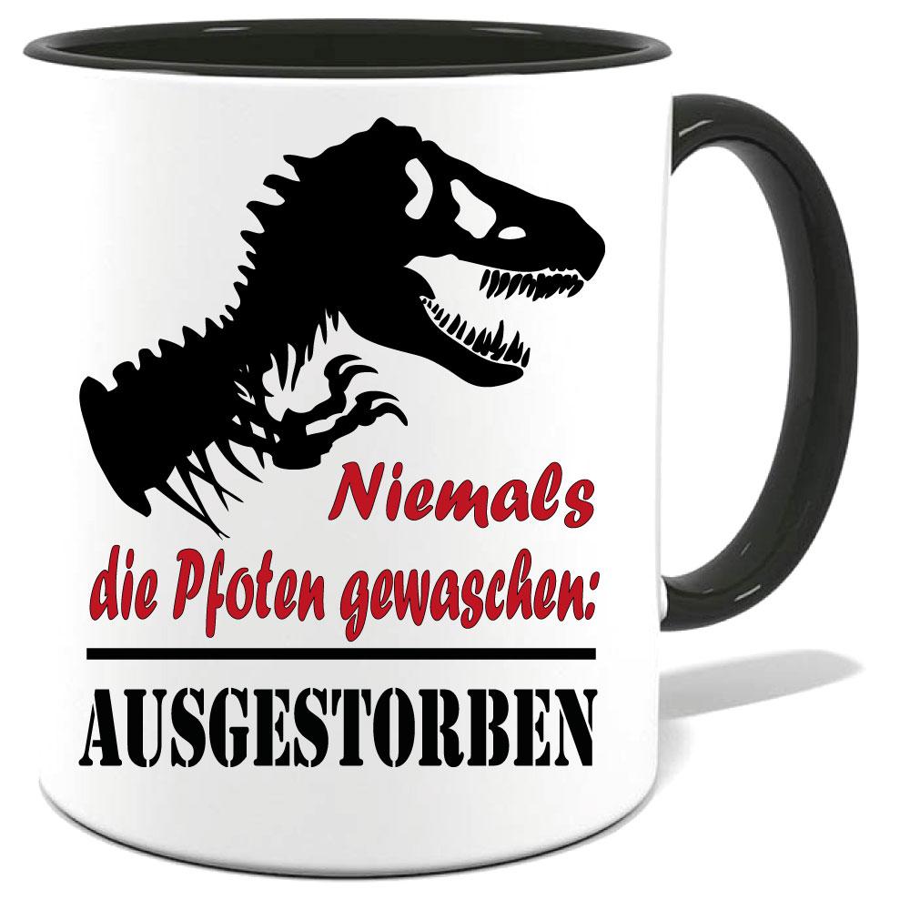 Corona Tasse in 8 Farben * Dinosaurier