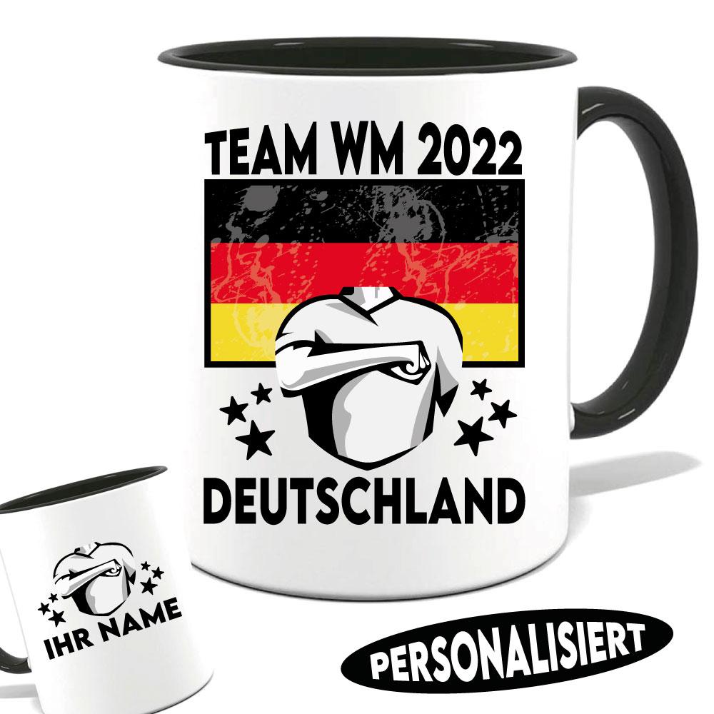 Deutschland - Tasse zur Fußballweltmeisterschaft 2022