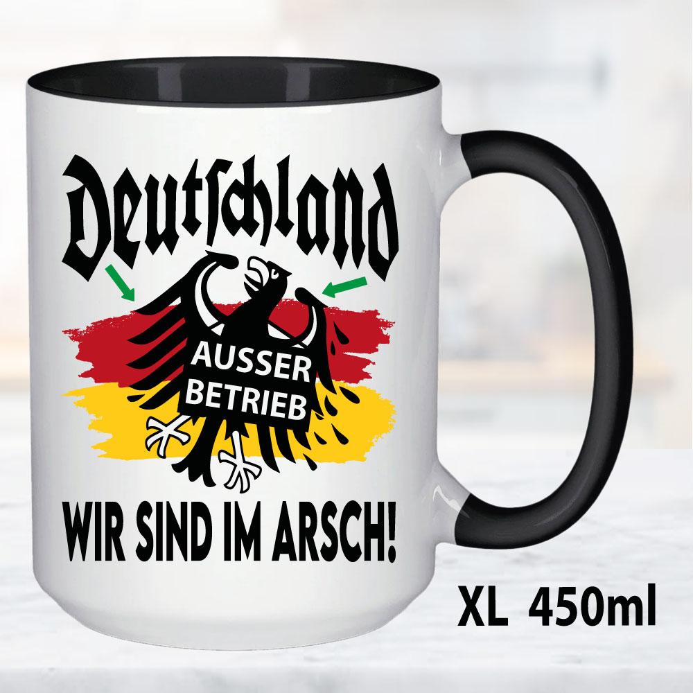 XL Schwarz 450ml