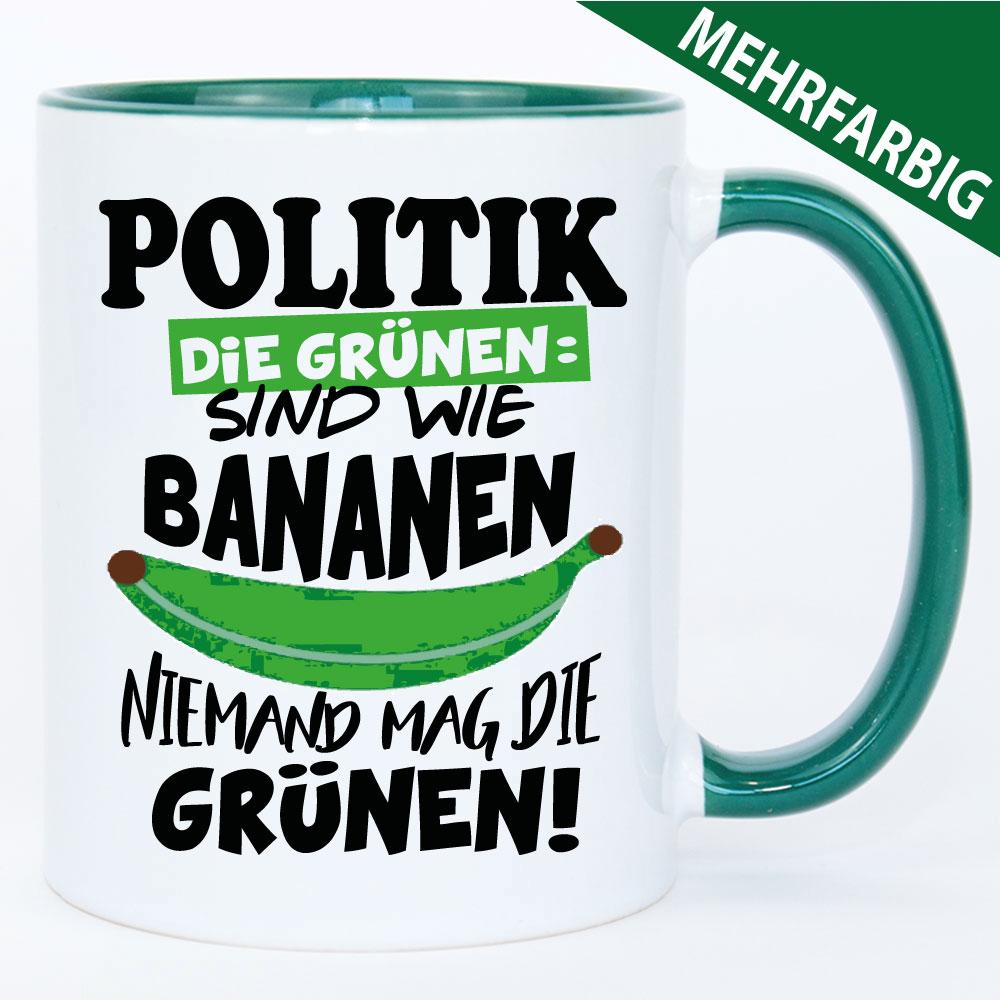 Die Grünen sind wie Bananen